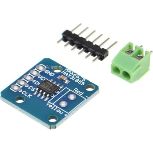 MAX31855 MAX6675 SPI Type K Thermocouple Temperature Sensor Board Module