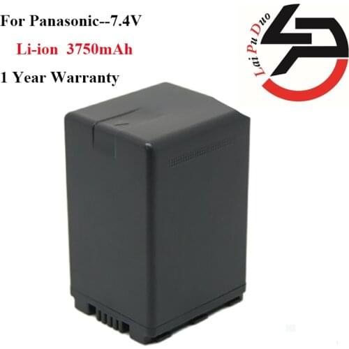 Brand New 3750mah Replacement Camera Battery For Panasonic VW-VBN390 VW-VBN130 VW-VBN260 HDC-HS900 HDC-TM900 HDC-SD900