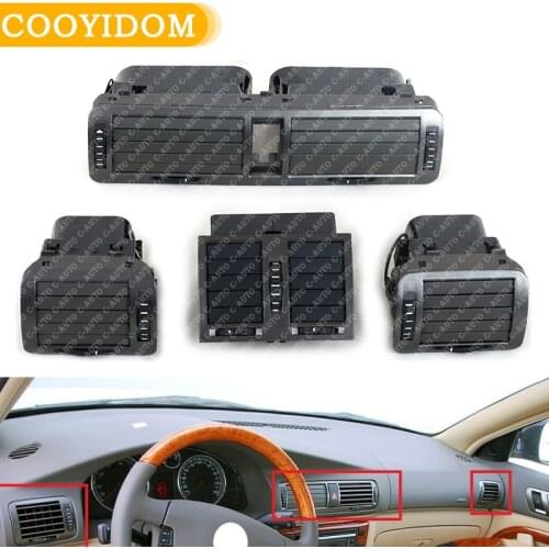 Car Interior Front Dashboards Central A/C Air Vent Outlet For Passat B5 B6 3BD 820 951 3BD 819 701 3BD819702 Exhaust Vent Outlet