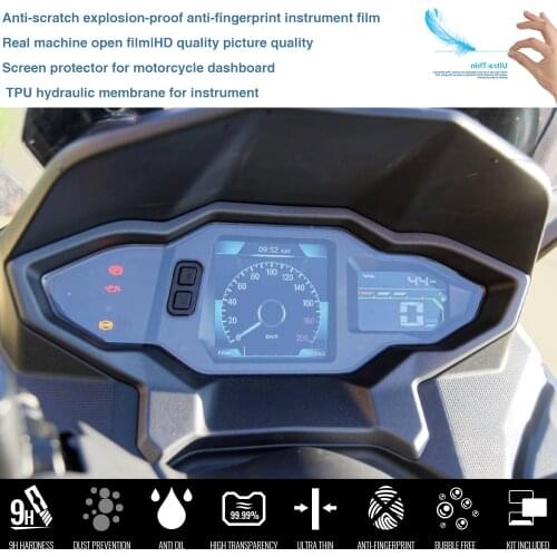 For SYM MAX SYM MAXSYM TL 500 TL500 2020 Motorcycle Cluster Scratch Protection Film Speedometer Screen Protector Instrument Film