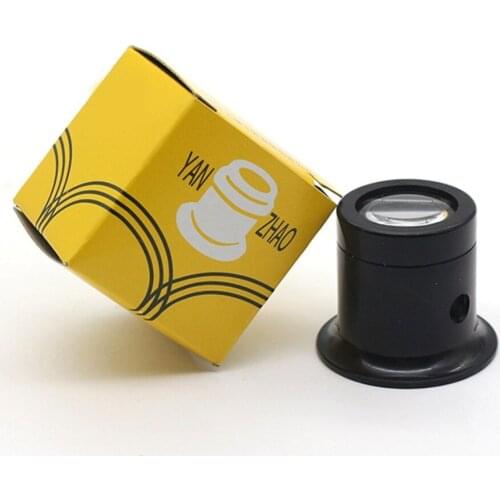 1Pc Practical Watch Jewellery Magnifier Loupe Eye Len Eyepiece Watch Repair Kit Tool Portable 10 Times Magnifying Glass Eye Mask