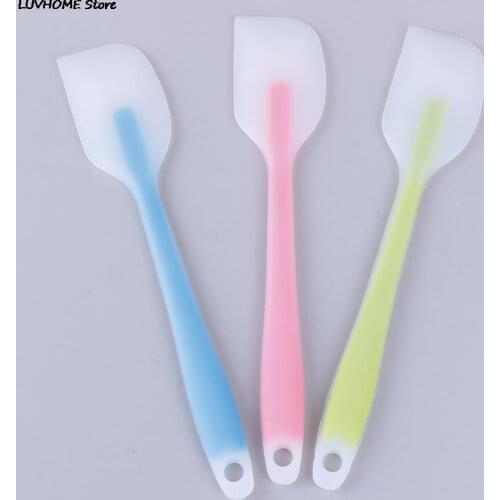 1pc Heat Resistant Non-stick Silicone Spatula Spoon Cooking Kitchen Cake Scraper