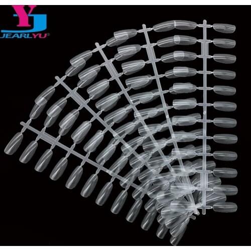 5pcs Charming False Nail Art Board Tip Stick Polish Gel Display Beauty Practice Clear Practical Finger Full Card Plastic Tools