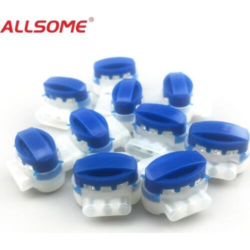 ALLSOME 100pcs Replace Equivalent 3m Scotchlok 314 Wire Connector Terminal ---Wholesale