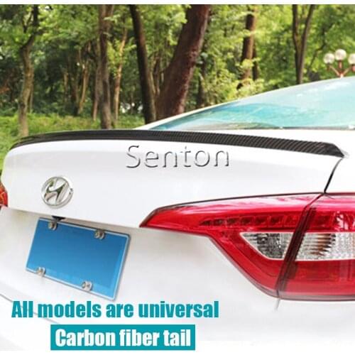 Car-Styling Carbon Fiber Spoilers For Chevrolet Cruze Aveo Captiva Lacetti TRAX Sail Epica For Acura MDX RDX TSX Accessories