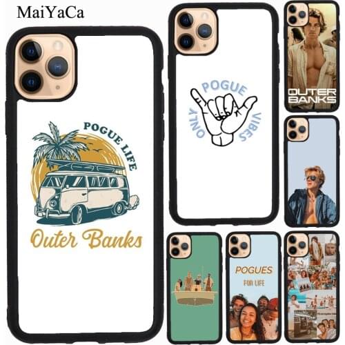 MaiYaCa Pogue Life Outer Banks Case For iPhone 11 Pro Max 12 Pro Max mini XS X XR SE 2020 6S 7 8 Plus Fundas
