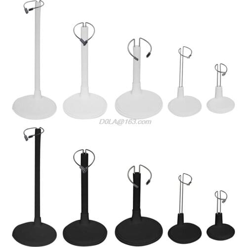 1 Pcs Plastic Doll Stands Professional Holder Display Base Holder for Bear Dolls Toy 15cm 20cm 25cm 35cm 45cm for Choose