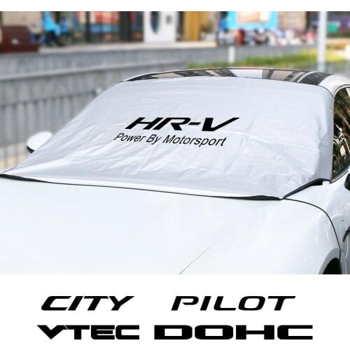 For Honda CITY DOHC HR-V LEGEND MODULO ODYSSEY PILOT VEZEL VTEC Accessories Car Windshield Sunshade Cover Sun Shade Protector