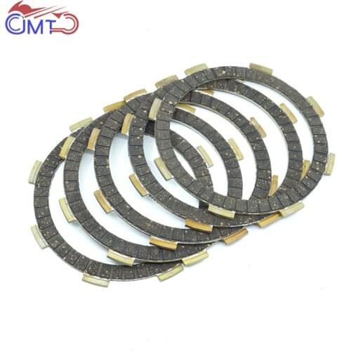 For Honda CR80R 1984-2002 CR85R/RB 2003-2007 CG110 1977-1979 CB125S 1976-1985 Clutch Friction Disc Plate Kit 5 Pieces