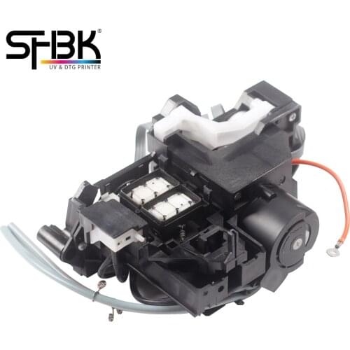 Epson R2000 R1800 R2400 P400 R2880 cap station DX5 head parking lot for A3 size 8-color UV DTG DTF printer pump Cleaning unit