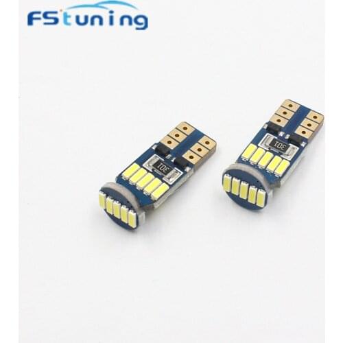 Светодиодные LED лампы W5W (W2.1x9.5d) FSTUNING China At AliExpress