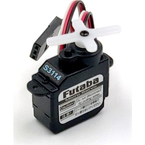 Original Futaba S3114 ultra-mini analog servo full resin gear ultra-mini servo RC mini fixed-wing UAV spare parts