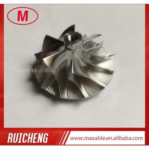 GT1238 704237-0001R 28.50/38.00mm 6+6 blades turbo Turbocharger Billet/milling/aluminum 2618 compressor wheel