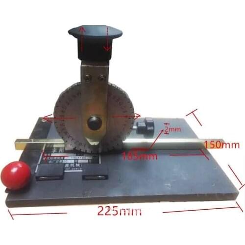 JTK-508 high quality manual marking machine metal plate printer hand-type signage machine