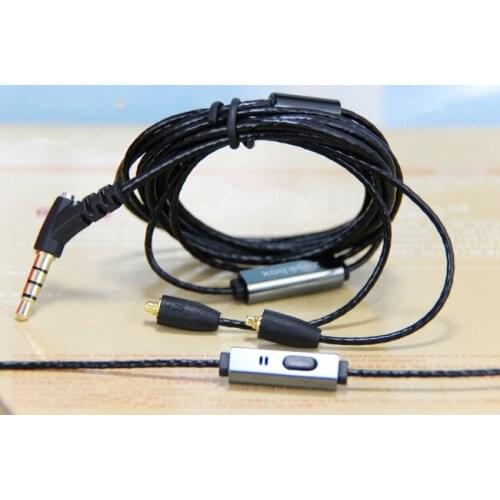 Diy earphone cable se535 with mic upgrade cable