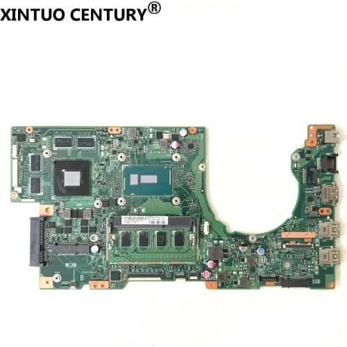 K501LX Laptop motherboard for ASUS K501LX K501LB original mainboard 4GB-RAM I7-5500U GTX950M 2GB/4GB 100% tested working