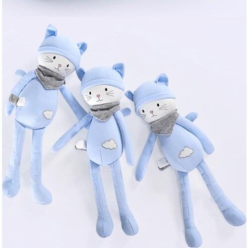 Sweet Cute Stuffed Animal Baby Kids Toys for Girls Boys Birthday Gift 35cm Height Rabbits Dolls