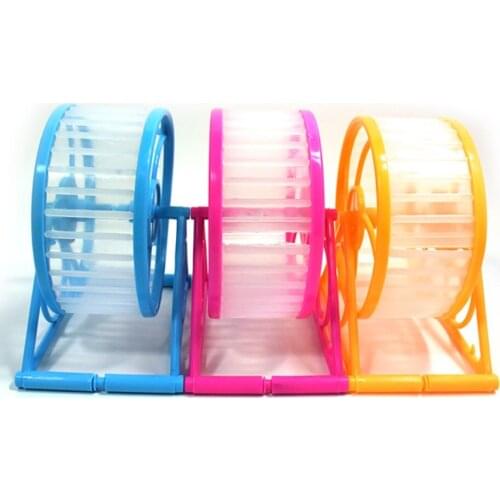 Pet Jogging Hamster Mouse Mice Small Exercise Toy Running Spinner Sport Wheels