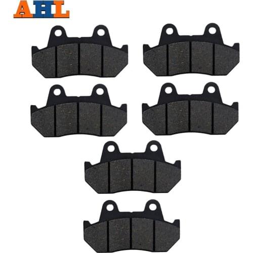 AHL Motorcycle Front & Rear Brake Pads For Honda GL 1100 Goldwing (1982-1983) GL 1200 (84-87) 900 CB 1000 VF CB1000C CB1100F