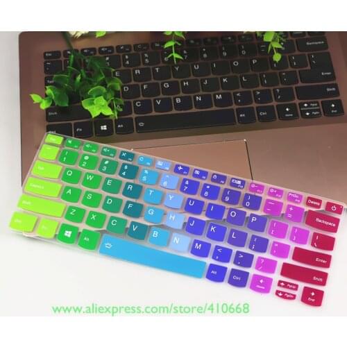 Silicone Laptop Keyboard Cover Skin Protector For Lenovo Ideapad C340 14 inch C340-14API c340-14iwl C340 14API 14IWL Notebook