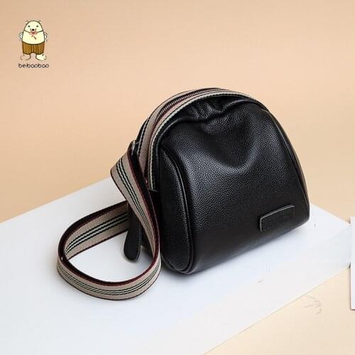 Beibaobao Lady Bag Female Crossbody Shoulder Bag First Layer Cowhide Women Bags Brand Women Handbag 100% Genuine Leather Bag