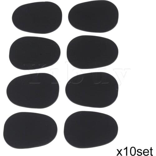 Yibuy 80 Pieces Mouthpiece Patches Pads for Saxophone DIY Parts 0.8mm Type 1