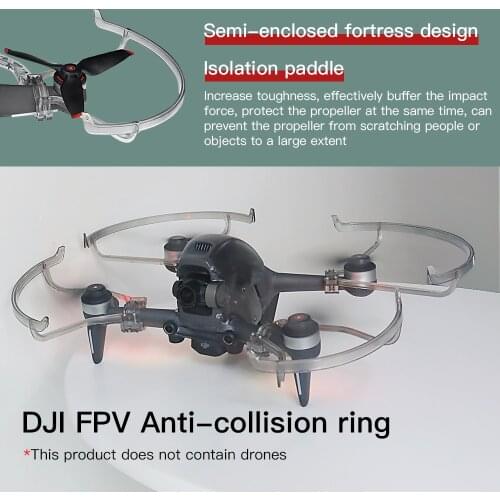Protective Cage Cover For DJI FPV Combo Protector Propeller Guard Drone Quick Release Props Protection Kit Accessories