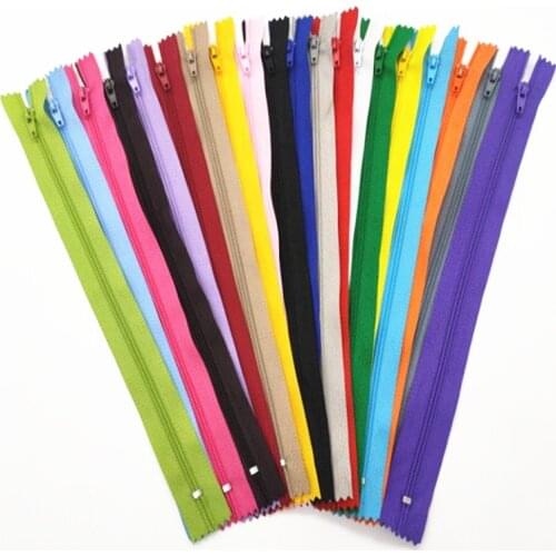 10pcs mix 3# ( 10cm-100cm ) closed nylon coil zipper tailor sewing process