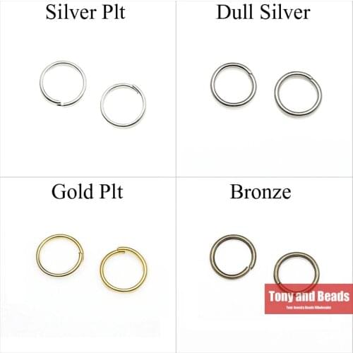 200Pcs=1Lot ! ) Jewelry Finding Jump Rings Open Connectors 8mm For Jewelry Making Craft JR2