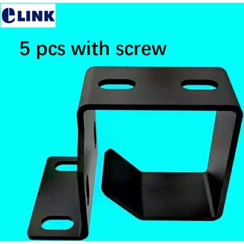 5pcs Metal wire Ring for Rack cabinet 1.5mm thickness Cold steel rack wiring grommet with screw best quality cable ring ELINK