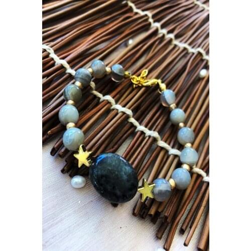 Dr Stone Natural Stone handmade African collection Women spektrolit 439746067