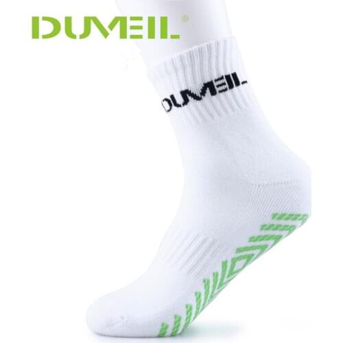 DUVEIL Mens Antiskid Booster Sports Socks Assist Exercise High Stockings For Runnuing Buffered for Standing Long Jump Students