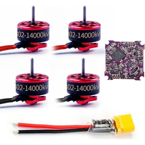 Play F4 Bwhoop Flight Controller Built-in 5A 1-2S 4in1 ESC with SE0802 0802 Motors for RC Drone Indoor FPV Racing Drone