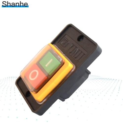 KAO-5M Water Resistant I/O Push Button Self Locking Switch 220V/380V AC 10A