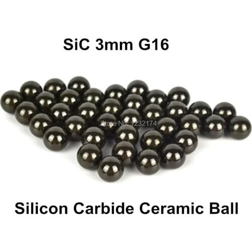 3mm Silicon Carbide Ceramic Ball 3mm SiC Ceramic balls G16 500pcs/Lot 3mm SiC balls ceramic balls