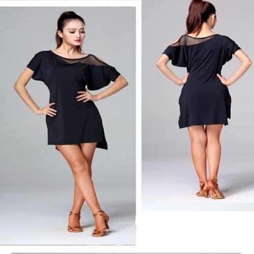 Latin dance costume female adult summer new Latin dance dress costume training suit dance practice suit suit