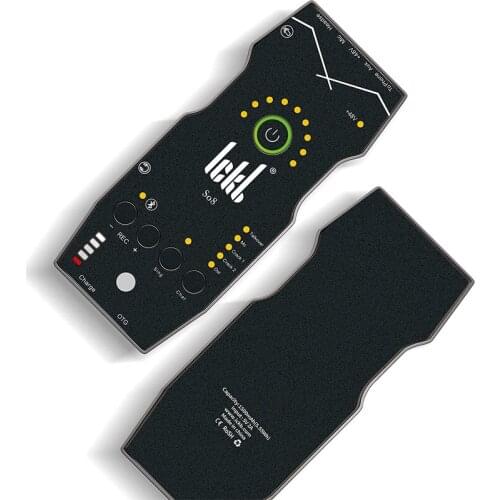 Ickb SO8 Mobile Live Recording Sound Card Multifunctional Stereo Mobile Phone Broadcast Dedicated Digital Portable Sound Card