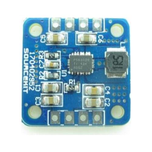 TPS63020 lithium battery buck-boost voltage regulator module / DC switch power supply / stable output 3.3V, 4.2V, 5V