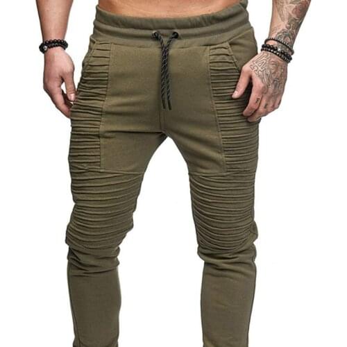 Autumn Winter Men Fitness Pants Slim Sport Jogging Pants Professional Gym Running Tracksuit Trousers