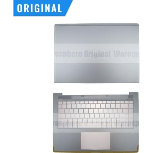 New Original LCD Back Cover Palmrest for HP HP EliteBook x360 1040 G4 Top Cover US 45Y0GTATP00 UK 45Y0GTATP10 Layout Sliver