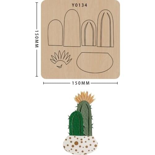 New Design Scrapbook Cut flower wood moulds die cut Making Decor Supplies Dies Template