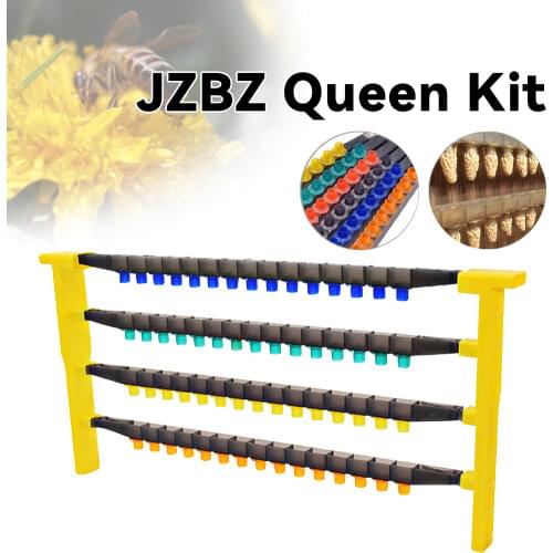 Beekeeping Queen Rearing System Plastic Queen Rearing Frame Kit with JZBZ Cell Bar Cell Holder Beekeeping Equipment
