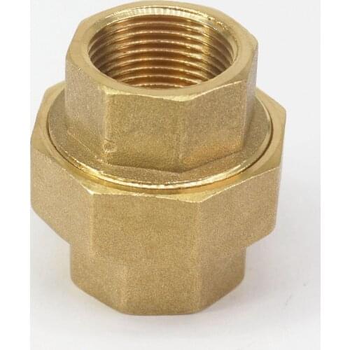 3/4" BSP female Brass pipe union Connector Coupling Plumbing fittings water Air fuel oil