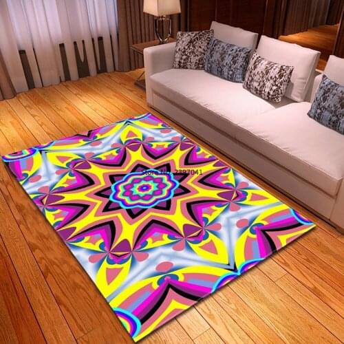 Modern Carpet for Living Room 3D Pattern Children Bedroom Large Rugs Home Kids room Decorative Carpet Hallway Floor Bedside Mats