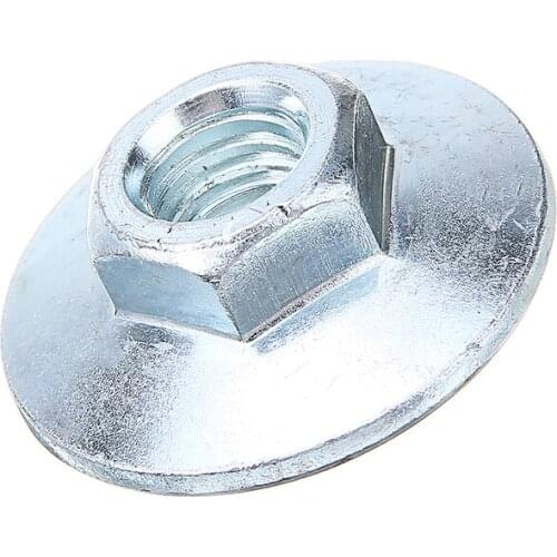 Angle Grinder Press Plate Flange Nut Quick Release M14 Hexagon Locking Flange Nut Quick Change Power Grinding Tool Accessories