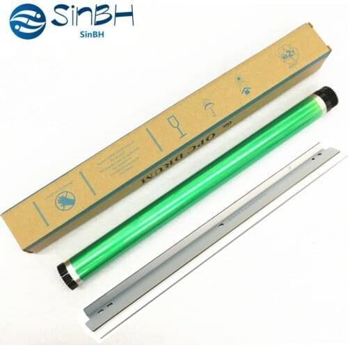 1Set Drum Cleaning Blade+50000pages OPC Drum for Konica Minolta DI 152 162 164 163 183 184 7718 181 152 2011 Bizhub 195 163 164