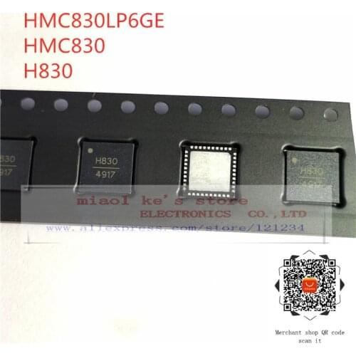 [1pcs-5pcs]100%New Original: HMC830LP6GE HMC830 H830 - IC FRACT-N PLL W/VCO 40QFN