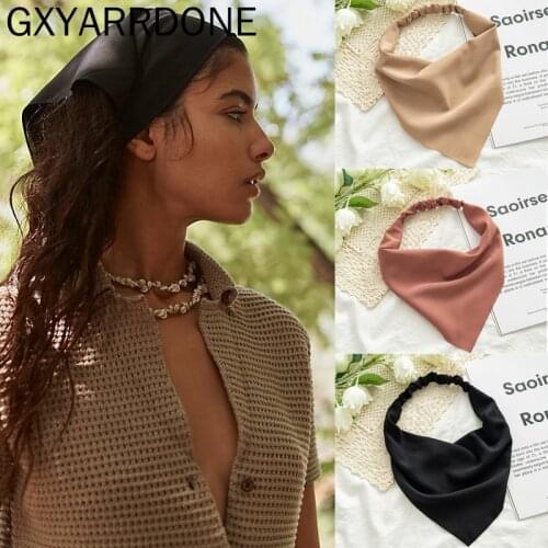 2021 Bohemia Women Bandana Hair Band Scarf Print Paisley Bandanas Headwear Wrist Head Wrap Hair Scarf Headwear Hair Accessories