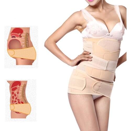 3 Pieces/Set Maternity Bandage Post-partum Support Intimates After Pregnancy Belt Postpartum Belly Band Belt For Pregnant Women