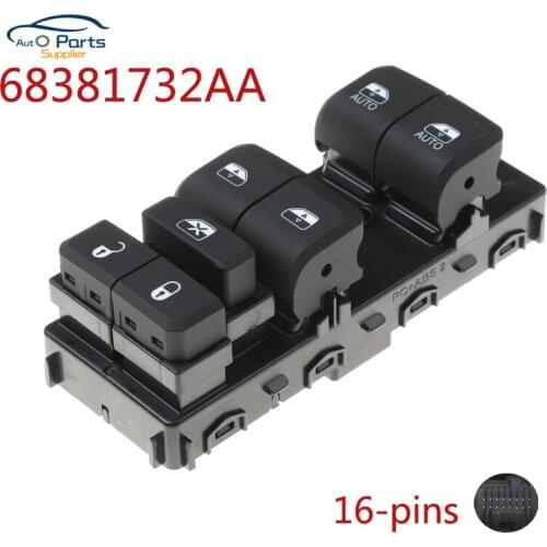 68381732AA 16-pins Front Left AUTO Electric Power Window Switch For DODGE high quality
